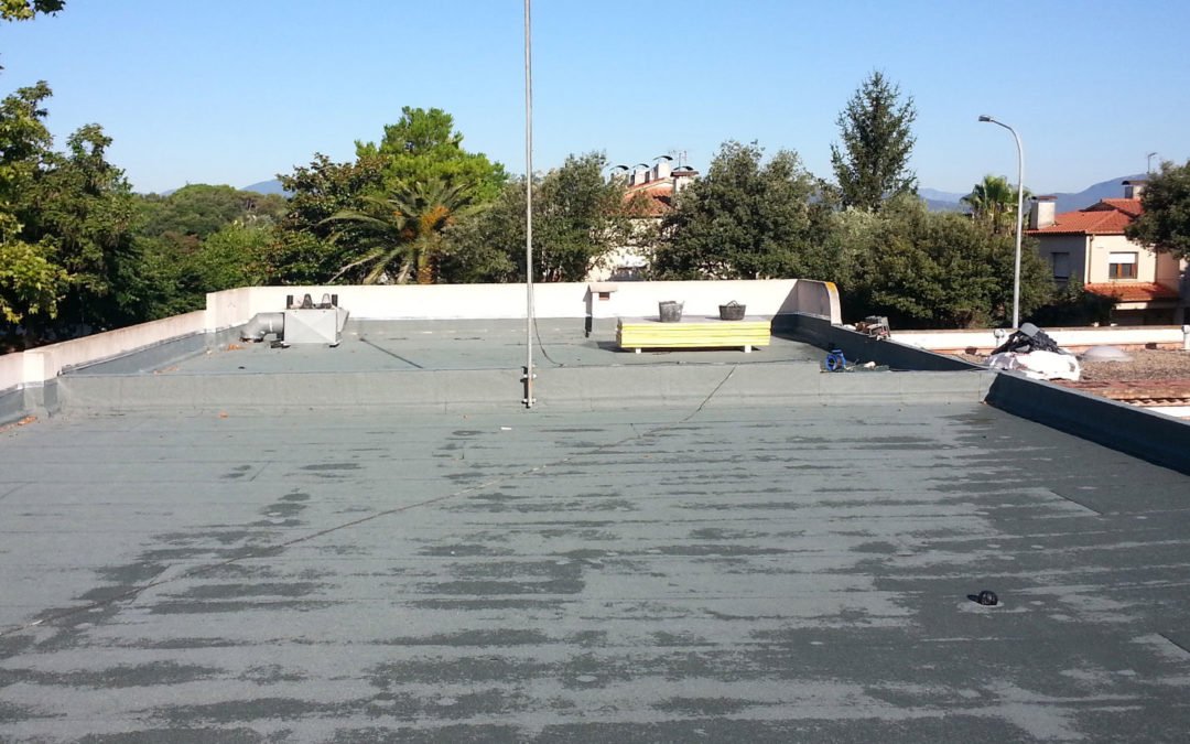Rehabilitació de coberta a l’Escola Pla de Palau, Girona